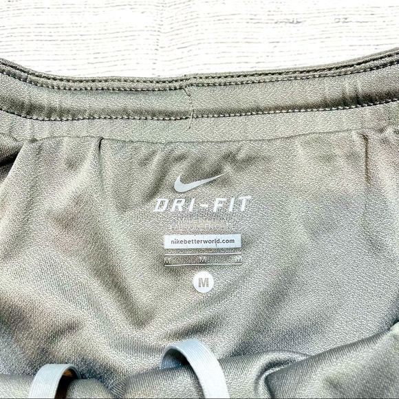 Nike Dri-Fit Running Shorts Blue White and Gray | M - Picture 3 of 8